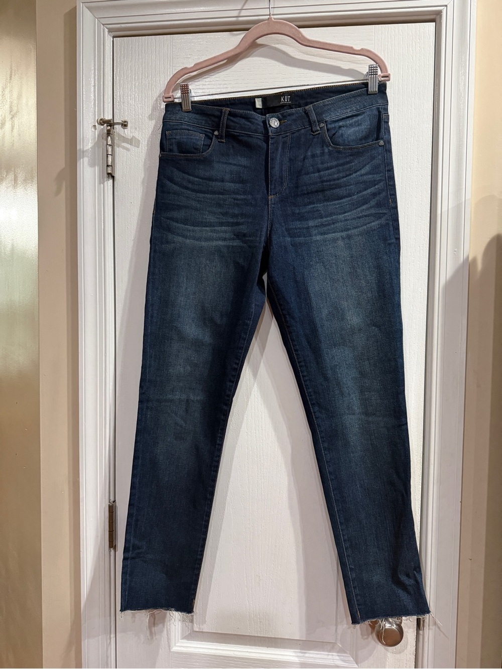 Kut from the Kloth Indigo Button-Fly Jeans